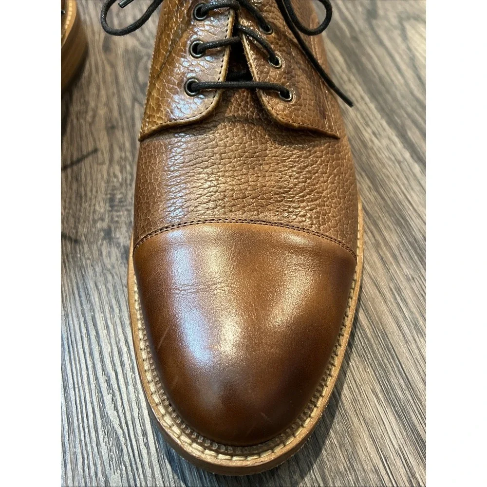 Taft Rome shoes in brown camello leather Size 46EU